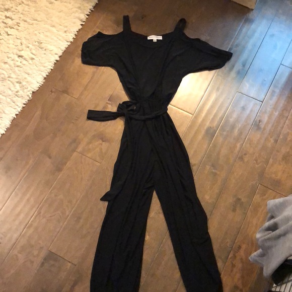 Black jumpsuit sz M - Picture 2 of 3